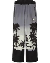 Palm Angels - Palm Printed Straight Leg Padded Ski Bottoms - Lyst