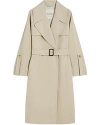 Max Mara - Belted Double-Breasted Coat - Lyst