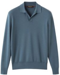 Loro Piana - Buttonless Polo-Shirt - Lyst