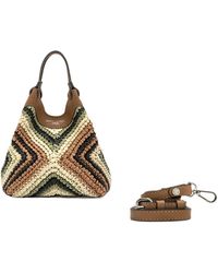 Gianni Chiarini - Dua Woven Shoulder Bag - Lyst