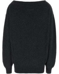 MM6 by Maison Margiela - Knitted Dress - Lyst