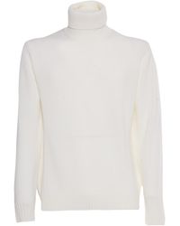 Ballantyne - Roll-Neck Wool Jumper - Lyst
