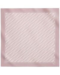 Dior - Monogram Border Scarf - Lyst