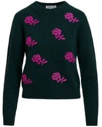 Essentiel Antwerp - Korine Embellished Knitted Sweater - Lyst