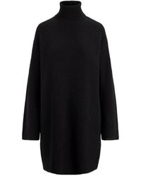 Ralph Lauren - Turtleneck Cocoon Mini Dress - Lyst