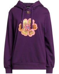 Dolce & Gabbana - Metallic Solid Color Sweatshirt - Lyst