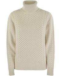 Fabiana Filippi - Turtleneck Knitted Jumper - Lyst