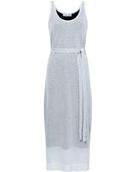 Proenza Schouler - Knitted Scoop-Neck Dress - Lyst