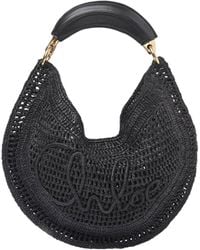 Chloé - Chloé Summer Banana Woven Top Handle Bag - Lyst