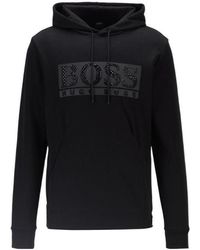 BOSS - Diamond Logo Decorated Sweater - Lyst
