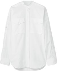 Helmut Lang - Cotton-Poplin Shirt - Lyst