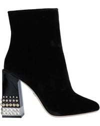 Dolce & Gabbana - Solid Color Ankle Boots - Lyst