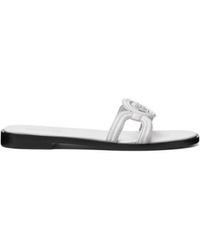Versace - Medusa 95 Slip-On Sandals - Lyst
