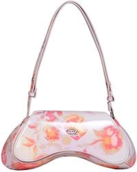 DIESEL - Play Floral-Print Shoulder Bag - Lyst