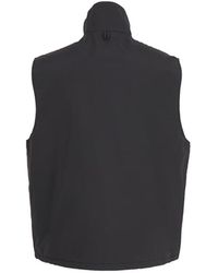 Engineered Garments Field Vest in Black for Men | Lyst
