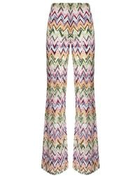 Missoni - Chevron-Pattern Trousers - Lyst