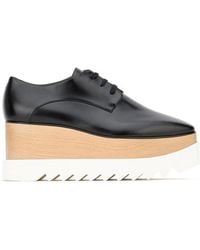Stella McCartney - Elyse Lace-Up Platform Shoes - Lyst