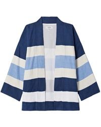 lemlem - Striped Cotton Jacket - Lyst