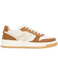 Hogan - Color-Block Lace-Up Sneakers - Lyst