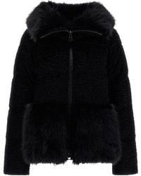 Herno - Tocco Astrakhan Effect Hooded Jacket - Lyst