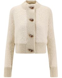 Golden Goose - Button-Up Knitted Cardigan - Lyst