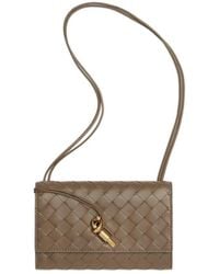 Bottega Veneta - Andiamo Pouch On Strap - Lyst