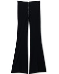 Alexander Wang - Mid-Rise Flared Pants - Lyst