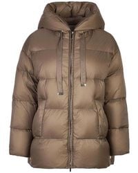 Max Mara - Short Roomy Puffer Jacket - Lyst