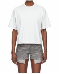 Rick Owens - Exposed-Seam T-Shirt - Lyst