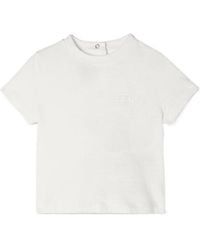 Fendi - Jersey Baby T-Shirt With Embroidery - Lyst