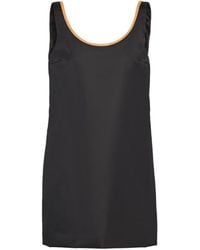 Prada - Round-Neck Sleeveless Dress - Lyst