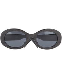 Celine - Oval Frame Sunglasses - Lyst