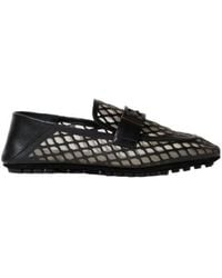 Fendi - Ff-Logo Cut-Out Ballet Flats - Lyst