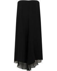 Victoria Beckham - Flared Midi Skirt - Lyst