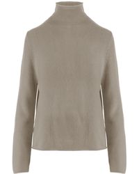 Allude - Cashmere Turtleneck Knitted Sweater - Lyst
