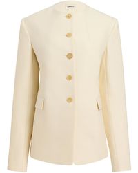 KHAITE - Jameson Button Jacket - Lyst
