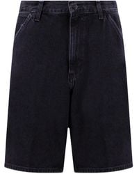 Carhartt - Single Knee Denim Shorts - Lyst
