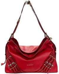 Givenchy - Voyou Buckle Detailed Medium Shoulder Bag - Lyst