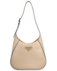 Prada - Logo Medium Size Shoulder Bag - Lyst