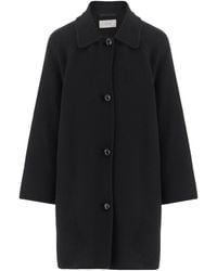 The Row - Ina Oversized Fit Coat - Lyst