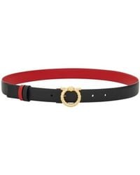 Ferragamo - Adjustable And Reversible Gancini Belt - Lyst