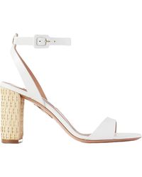 Aquazzura - Blockheel Highheel Sandals - Lyst