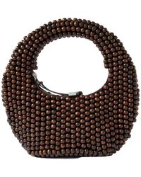 STAUD - Reef Beaded Top-Handle Bag - Lyst