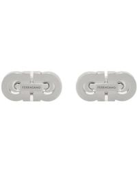 Ferragamo - Double Gancini Cufflinks - Lyst