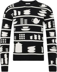 JW Anderson - Jw Anderson Crockery Jacquard Jumper - Lyst