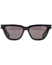 Saint Laurent - Logo Sunglasses - Lyst