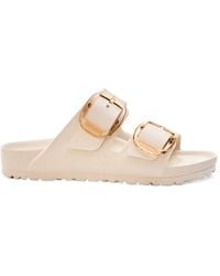 Birkenstock - Adjustable Buckle Slippers - Lyst