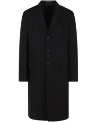 Yohji Yamamoto - Button-Up Long Coat - Lyst