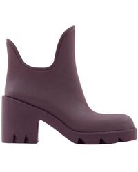 Burberry - 70Mm Round-Toe Slip-On Boots - Lyst