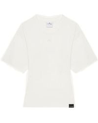 Courreges - Courrèges Wide Sleeved Crewneck T-Shirt - Lyst